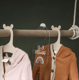 7Pcs Acrylic Closet Dividers RYAN AND REMI Color: Acrylic 7pcs