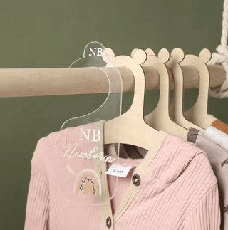 7Pcs Acrylic Closet Dividers RYAN AND REMI Color: Acrylic 7pcs