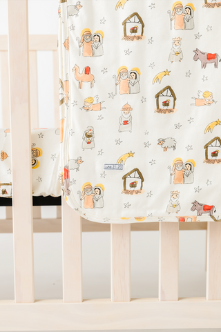 Away in a Manger Bedsheet Cotton
