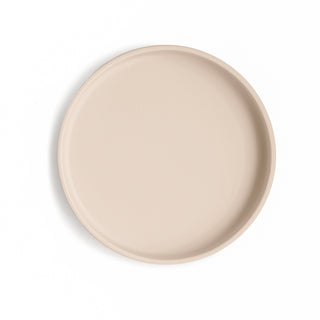 Classic Silicone Suction Plate silicone tableware Mushie Color: Shifting Sand