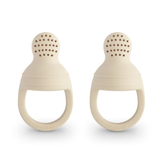 Silicone Fresh Food Feeder 2-PackSilicone Fresh Food FeederMushieColor: Shifting Sand