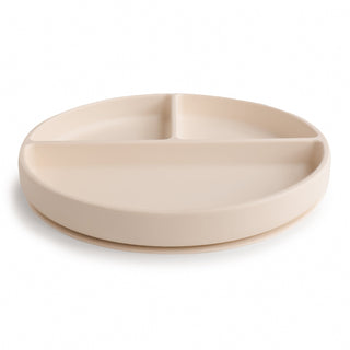 Silicone Suction Platesilicone tablewareMushieColor: Cambridge Blue