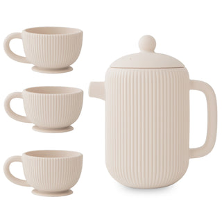 Silicone Tea Play SetSilicone Tea Play SetMushieColor: Shifting Sand