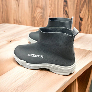 Kids Slip-On Sneakers - Lightweight, Flexible & Anti-Slip Sneakers ozznekshoes Shoe size: 6 Color: Red