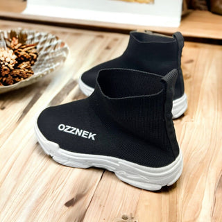 Kids Slip-On Sneakers - Lightweight, Flexible & Anti-Slip Sneakers ozznekshoes Shoe size: 6 Color: Red