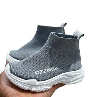 Kids Slip-On Sneakers - Lightweight, Flexible & Anti-Slip Sneakers ozznekshoes Shoe size: 6 Color: Red