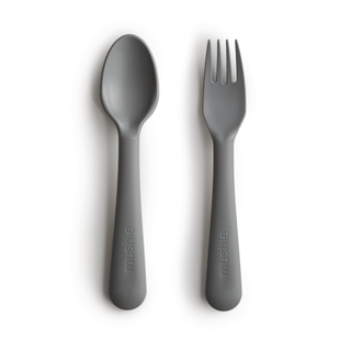 Dinnerware Fork and Spoon SetDinnerwareMushieColor: Smoke