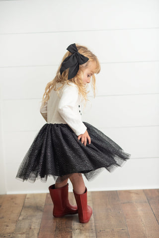 Snowman Sparkle Tulle Dress Holiday Oopsie Daisy Size: 2