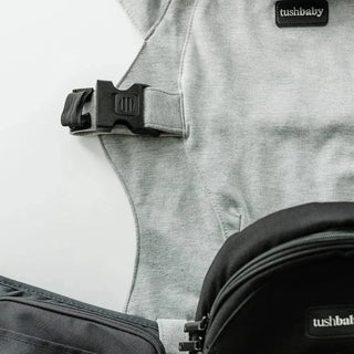 Hip Seat Hands-Free Attachment Tushbaby Color: Black