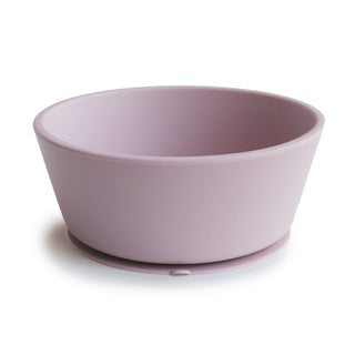 Silicone Suction Bowlsilicone tablewareMushieColor: Soft Lilac