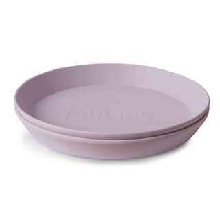 Round Dinnerware Plates, Set of 2DinnerwareMushieColor: Smoke