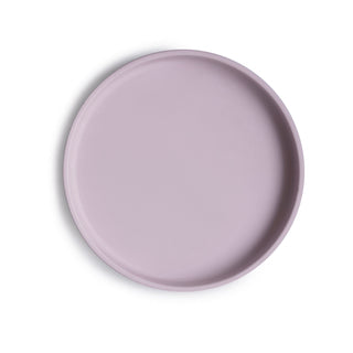 Classic Silicone Suction Plate silicone tableware Mushie Color: Soft Lilac