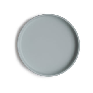Classic Silicone Suction Plate silicone tableware Mushie Color: Stone
