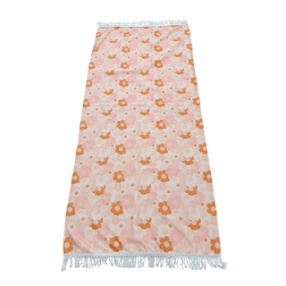 Blush Meadow Fringe Beach Towel Sweet P Baby Co.