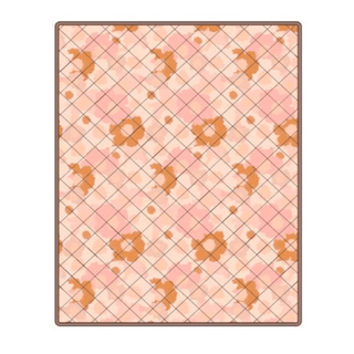 Blush Meadow Quilted Water Resistant Beach Mat Sweet P Baby Co.