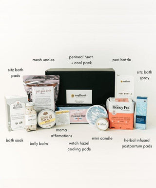 Deluxe Postpartum Recovery Box Baby Gift Set Personal Care