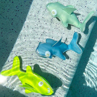 Dive Buddies (Set of 3) - Blue, Aqua, and Neon Yellow Salty the Shark Sunny Life