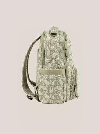 Sazan + JuJuBe Classic Diaper Backpack - Paisley Floral Classic Backpack JuJuBe