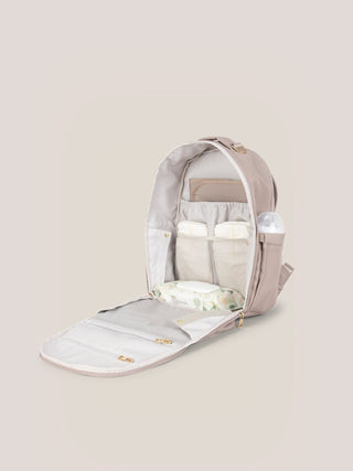 Classic Diaper Backpack - Taupe Classic Backpack JuJuBe