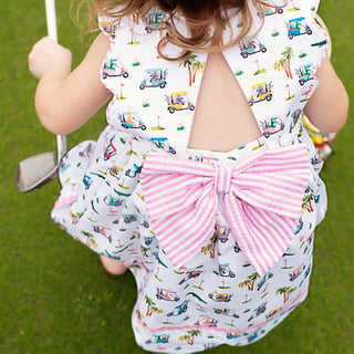 The Palms Reversible Golf Dress Baby & Toddler Dresses Seven Lantern Lane Size: 18M