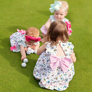 The Palms Reversible Golf Dress Baby & Toddler Dresses Seven Lantern Lane Size: 18M