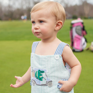 Reversible The Palms Golf Jon Jon Baby One-Pieces Seven Lantern Lane Size: 3M