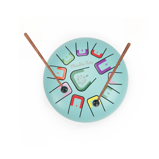 Tongue Drum L (Light Blue)