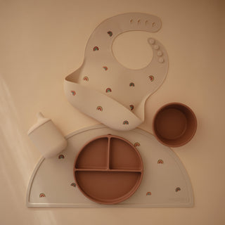 Silicone Sippy CupSilicone Sippy CupMushieColor: Shifting Sand