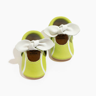 Tennis Match Knotted Bow Baby ShoeKnotted Bow MoccFreshly PickedStyle: Soft SoleSize: 1