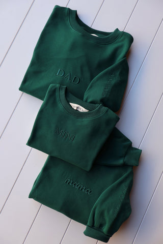 Mama Affirmation Crew NeckAxel and RoseColor: BlackSize: S