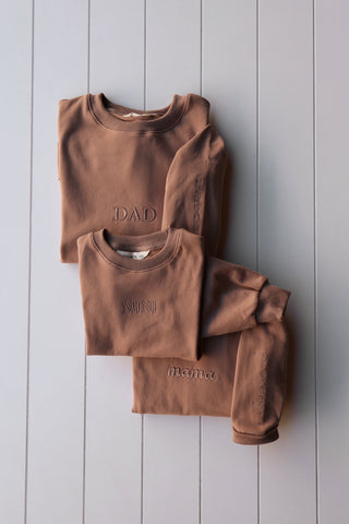 Mama Affirmation Crew NeckAxel and RoseColor: BlackSize: S