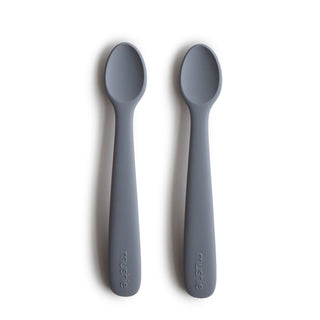 Silicone Feeding Spoons 2-Packsilicone tablewareMushieColor: Tradewinds
