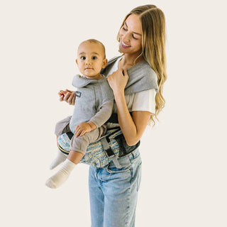 The Tushbaby Hip Carrier Baby & Toddler Tushbaby Color: Grey Design: Tushbaby