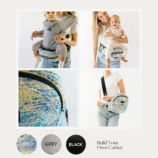 The Tushbaby Hip Carrier Baby & Toddler Tushbaby Color: Grey Design: Tushbaby