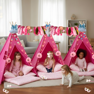 Girls Unicorn Birthday Party Sleepover in a Box Chicky Chicky Bling Bling