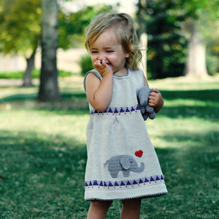Elephant Heart Dress Clothing Melange Collection Size: 6 months