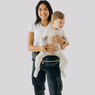 The Tushbaby Hip Carrier Baby & Toddler Tushbaby Color: Grey Design: Tushbaby