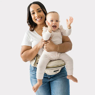 The Tushbaby Hip Carrier Baby & Toddler Tushbaby Color: Grey Design: Tushbaby