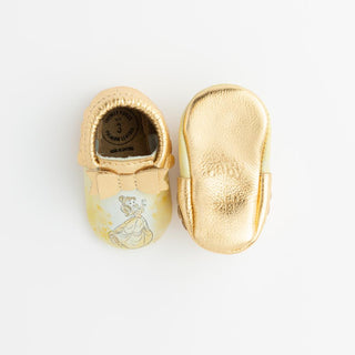 Watercolor Belle Bow Baby ShoeBow MoccFreshly PickedStyle: Soft SoleSize: 1