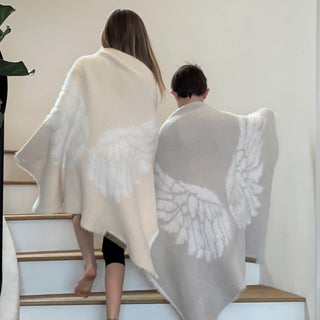 DREAM | WINGS IVORY | LITTLEKids BlanketBIG LOViE