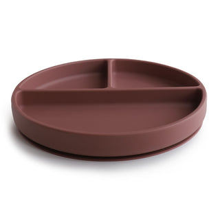 Silicone Suction Platesilicone tablewareMushieColor: Cambridge Blue