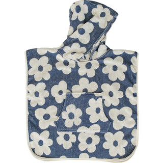 Mebie Baby Floral Organic Cotton Beach Poncho | Baby Riddle