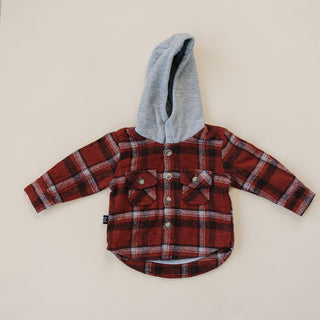 Everest Jacket Olive + Scout Color: Red Size: 3-6M