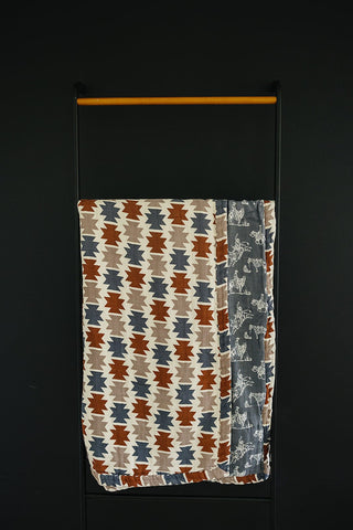 Western Aztec + Wild West Muslin QuiltMebie Baby