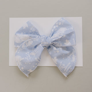Easter Hair Bows Mebie Baby Color: Blue Bunny