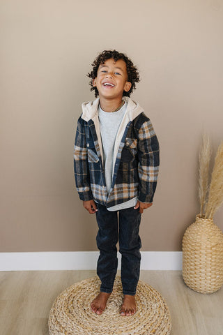 Ledger Jeans Olive + Scout Color: Black Size: 3-6M