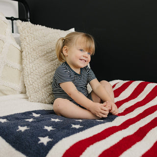 Navy Stripes Ribbed Bamboo Cozy Short Set Mebie Baby Size: 6-12