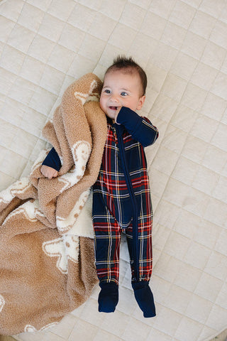 Gingerbread Plush Blanket Mebie Baby Size: Lovey 15X20