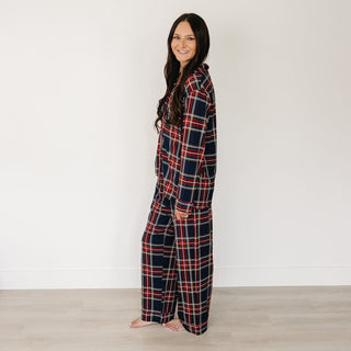 Adult Christmas Plaid Pajama Set Mebie Baby Size: XS