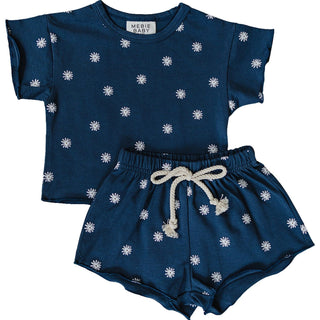 Daisy Short Set Mebie Baby Size: 0-3